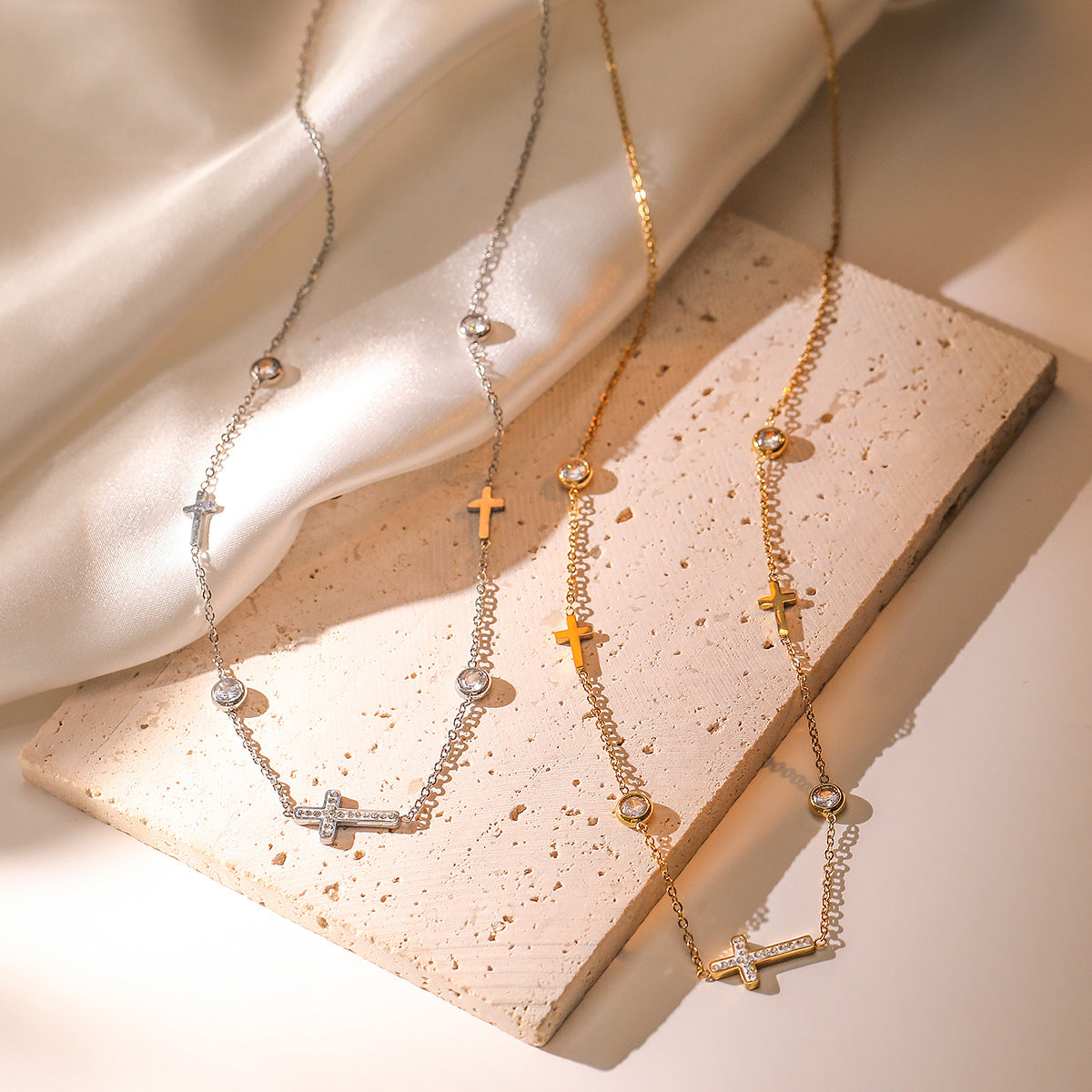 Cross Stainless Steel Necklace