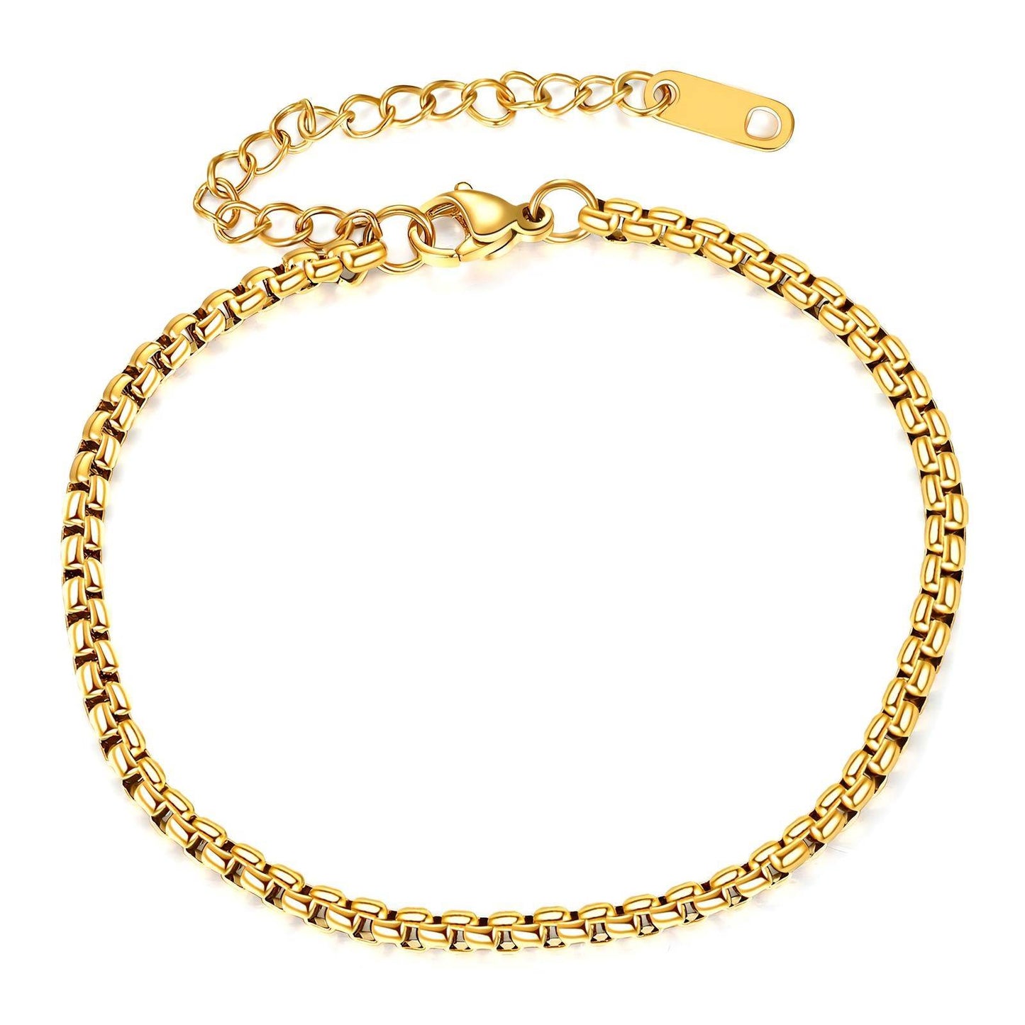 Bracelet, 18K Gold Plated Steel 87677-0