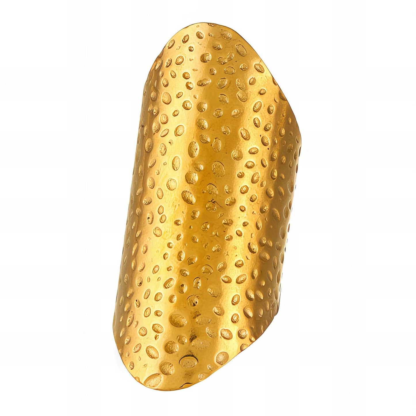 Ring, 18K Gold Plated Steel