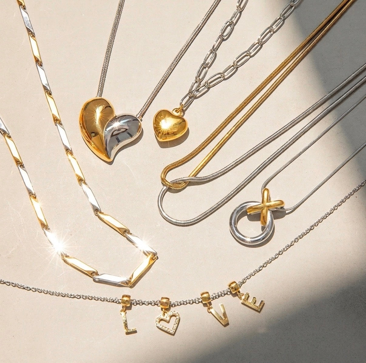 Heart Necklace Stainless Steel