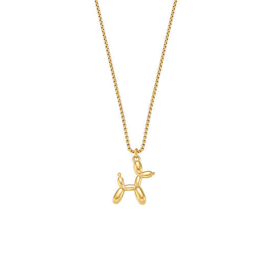 Zodiac Animal Stainless Steel 18k Gold Plated Necklaces
