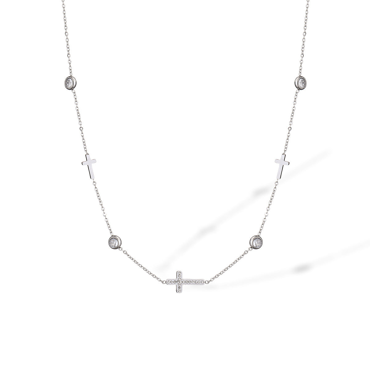 Cross Stainless Steel Necklace