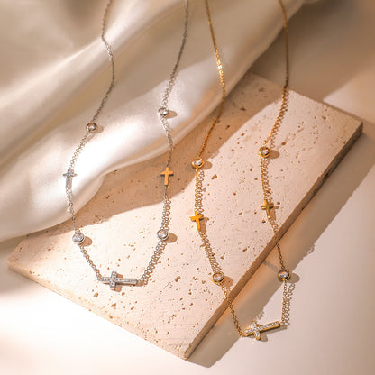 Cross Stainless Steel Necklace