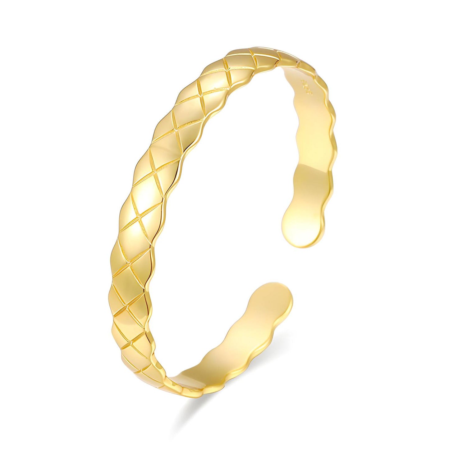 Bracelet 18K Gold Plated Steel