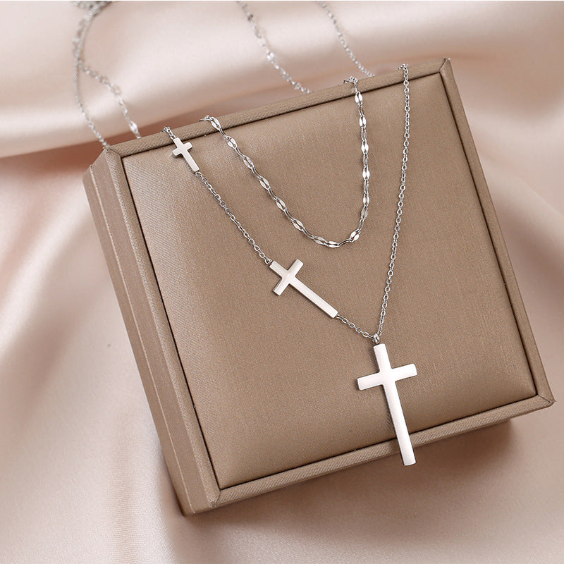 Cross Stainless Steel Necklace