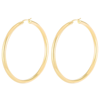 Hoops 18K Gold Plated Steel