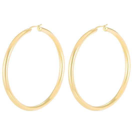 Hoops 18K Gold Plated Steel