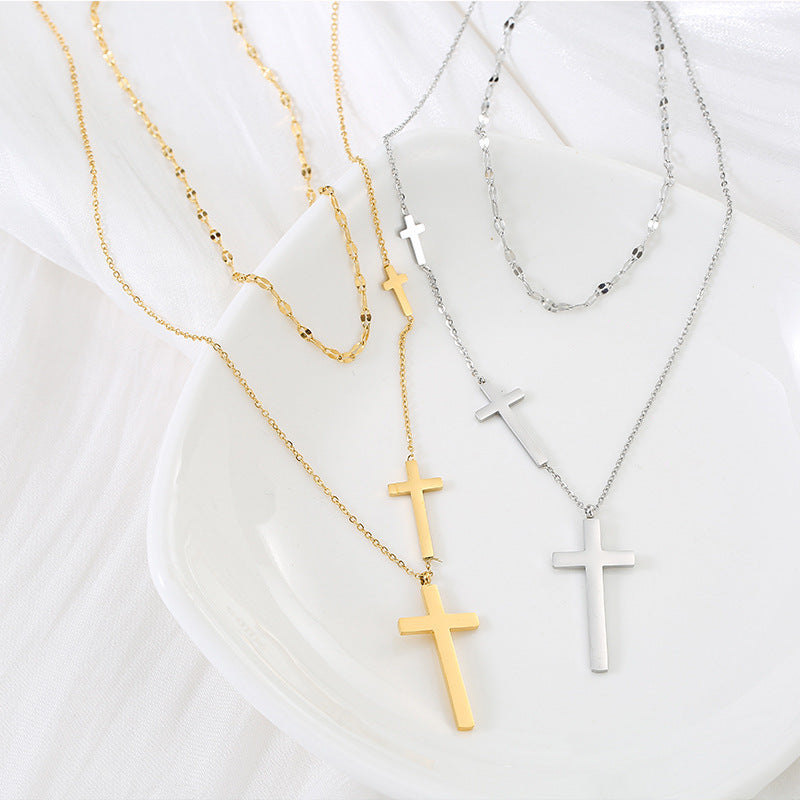 Cross Stainless Steel Necklace