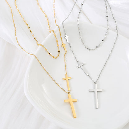 Cross Stainless Steel Necklace