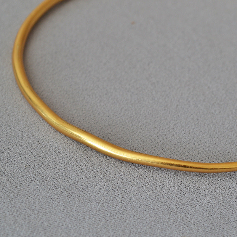Choker 18K Gold Plated Steel
