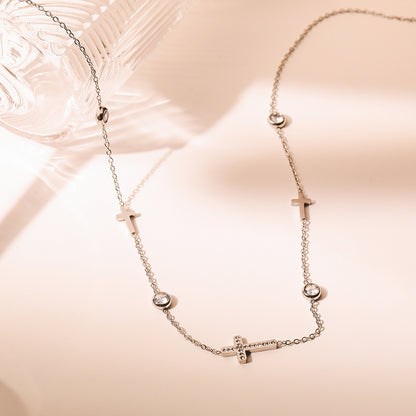 Cross Stainless Steel Necklace