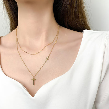 Cross Stainless Steel Necklace