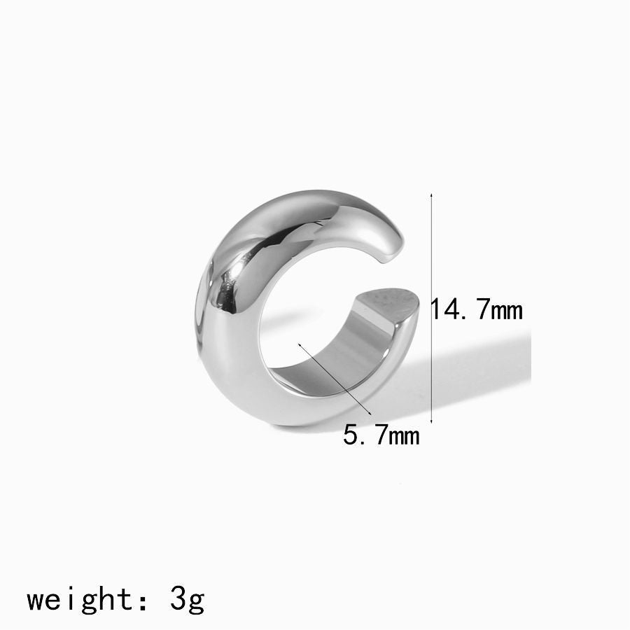 Ear Clip Stainless Steel
