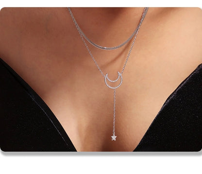 Flat Necklace Stainless Steel