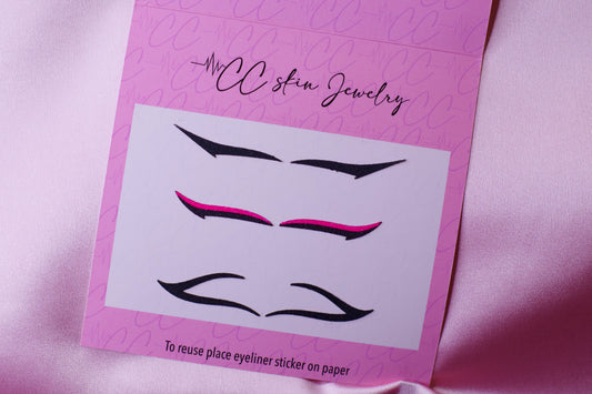 Eyeliner Stickers- Pink Pack